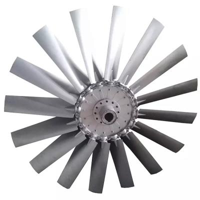 China Different Types Fan Parts Aluminum Alloy Exhaust Fan Axial Ventilation Impeller for sale