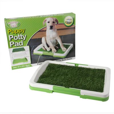 China High Quality Sustainable Pet Toilet Training Tray Large Smart Indoor Pet Dog Toilet With Grass for sale