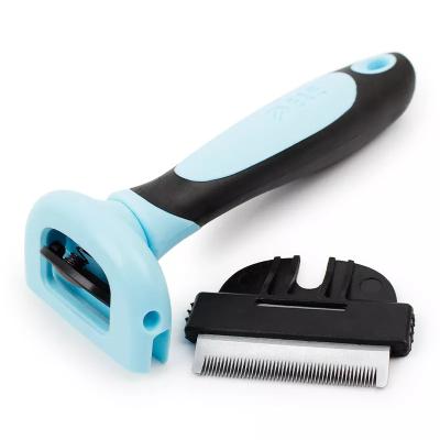 China New Sustainable Hair Remove Dog Grooming Products Dog Slicker Cleaning Brush for sale