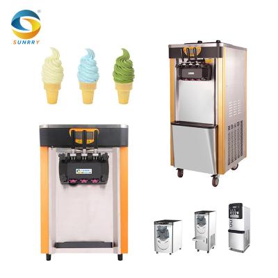 China High quality snack factory hard ice cream making machine commercial soft ice cream machine for sale for sale