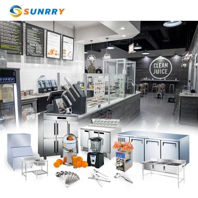 China food & Beverage Shop Bubble Tea Shop Design Milk Full Set Juice Bar Bubble Tea Machine Tea Shop Equipment For Sale for sale