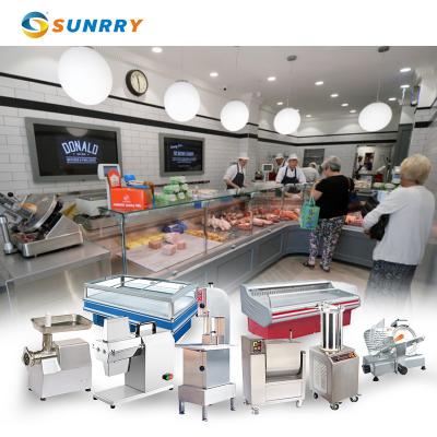 China Custom Meat Processing Equipment Small Competitive Price Automatic Meat Cutter Butcher Shop Equipment Set For Sale for sale