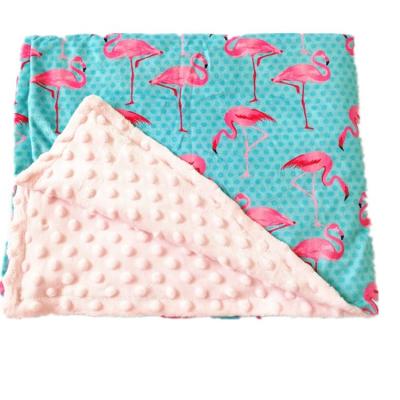 China Bean PORTABLE Mat INS Blanket Spring Cotton Neonatal Baby and Summer Air Conditioning Receiving Blankets for sale