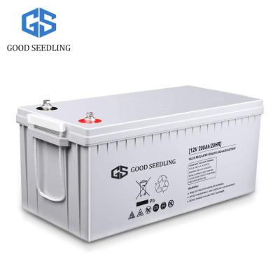 China Home Appliances 12v 200ah Battery Maintenance Free Battery Rechargeable Battery for sale