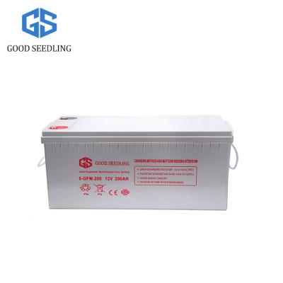 China Home Appliances 12V 220AH Solar Battery Deep Cycle AGM GEL Lead Acid Batteries for sale