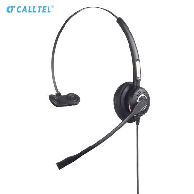 China Headband Style With Best Single Earphone Call Center Headset With Microphone For Phone Operator for sale