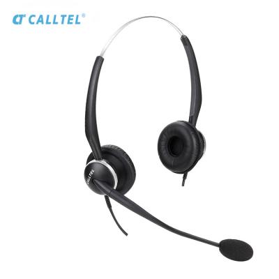 China Office Call Center Noise Canceling Telephone Headset For Binaural Telephone for sale