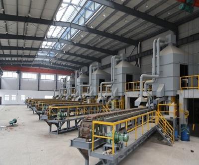 China Casting Industries 5-10t Aluminum / Copper / Lead / Zinc Alloy Ingot Casting Machine for sale