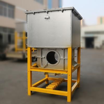 China Heat Treatment 500kg Copper Bar Melting And Temperature Holding Furnace for sale