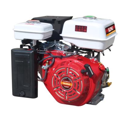 China SLONG SL420KC-DT 14HP 4 stroke gasoline kerosene engine air cooled gasoline engine for sale