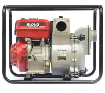 China High Efficiency SLONG 196cc 4.2kw Gasoline Clean Water Pump for sale