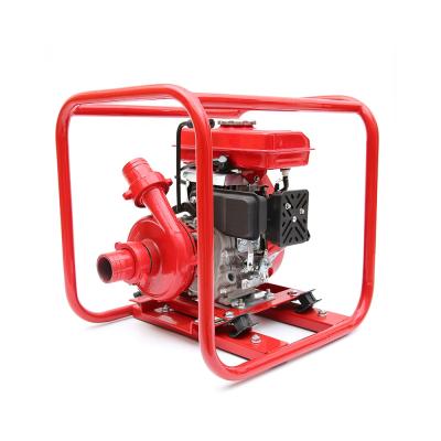 China High Efficiency China 2.5hp Casting Iron Agriculture Gasoline Engine Water Pump for sale