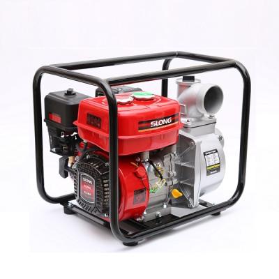 China SLONG brand wp30k gasoline start running kerosene water pump for irrigation and agriculture for sale