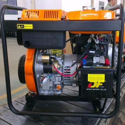 China Industrial and Outdoor Work High Quality 160A Diesel Welding 220v 4kw Generator for sale