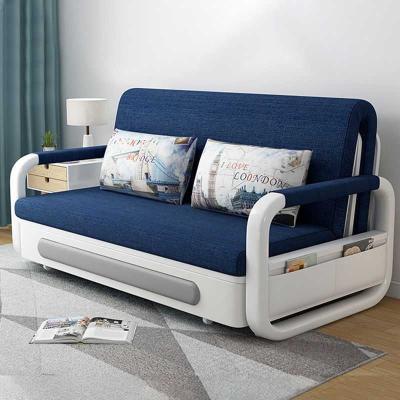 China Small Foldable Floor European Steel Joints Hinge Single Sleeping Sofa Bed Folding Folded for sale