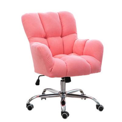 China New Luxury Modern Home Office Furniture Girls Velvet Computer Desk Sofa Gamer Chair Swivel Lounge Chairs For Living Room for sale