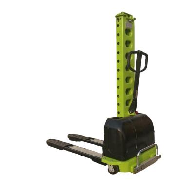 China Hotels hot sale semi electric self loading pallet lifter innolift small portable stacker with 500kg capacity for sale