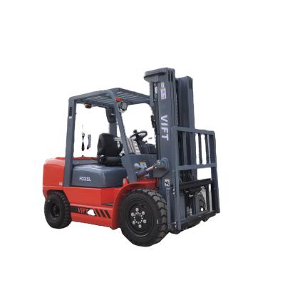 China Hotels 1.5 Ton Forklift 1500kg 3000mm Diesel Forklift for sale