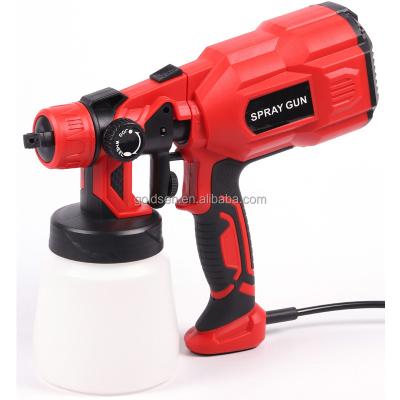 China Paint Industrial Portable Electric Airless Paint Sprayer CE 220v 750w 800ml Spray Gun TOLHIT GS Spray Gun HVLP Wall Latex Paint Machine for sale