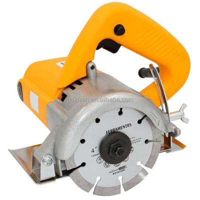 China TOLHIT 127v 1200w 110mm Portable Electric Marble Cutter Saw Concrete Marble Cutting Machine For Stone for sale