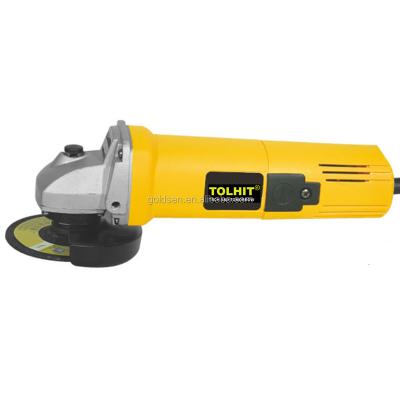 China Large Structural Grinding For Cleaning Or TOLHIT Professional Grinding Machine Best Selling Electric 801 Angle Grinder 100mm 220-240V 810w for sale