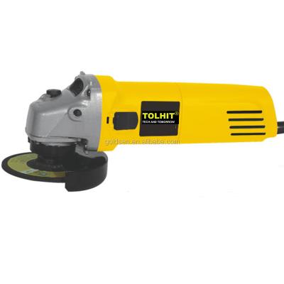 China Large Structural Grinding For Cleaning Or Beveling TOLHIT 220-240v 650w Angle Cutting Machine 100mm Electric Angle Grinder for sale