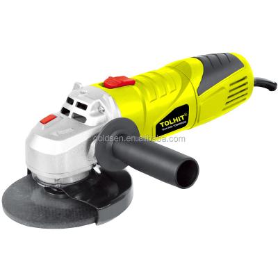 China Large Structural Grinding for Cleaning or Beveling Portable Concrete Polishing Machine TOLHIT 220-240v 125mm 950w China Industrial Electric Mini Angle Grinder for sale