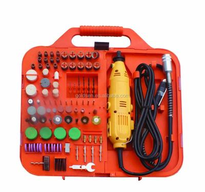 China Electric Drill Mini Variable Grinder Accessories Rotary Tool Kit TOLHIT 110v-240v 163PCS Rotary Machine Tools for sale