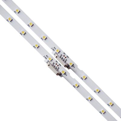 China Desk TKDMR1 set 2 Samsung LED strip 28led AOT_43_NU7100F_2X28_3030C LM41-00606A BN61-15482A UE43NU7400U UE43NU7120 UE43NU7100 UE43 for sale