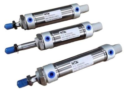 China Factory Made China Nice Quality MA Round Mini Cylinders Stainless Steel Air Pneumatic Cylinders for sale