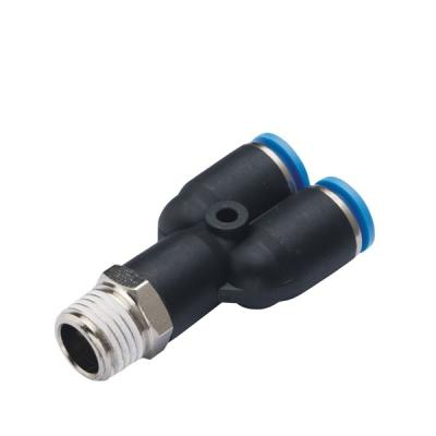 China Factory 2021 PX Y plastic press fit long life time good quality 2 years warranty air hoses pneumatic fittings fittings for sale