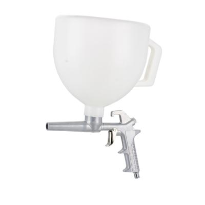 China Hopper Gun 4.0-8.0mm Cement Sprayer Air 4 Hopper Spray Paint Wall Spray Gun for sale