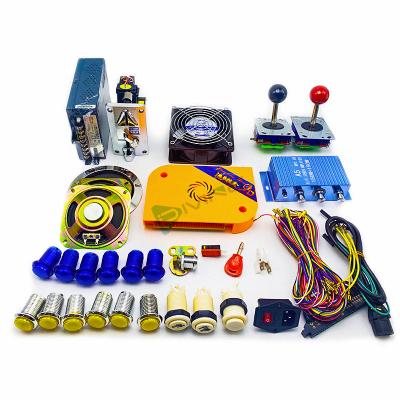 China Arcade Parts Arcade Game Machine Parts Pandora Box 9D DIY Jamma Joysticks Arcade Buttons Kits for Arcade Game Machine for sale