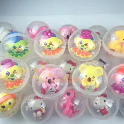 China PP (upside) + PP (downside) indoor fun popular with kids mini juguete gashapon,caps gashapon maquina for sale