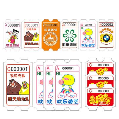 China Amusement Coin Lottery Ticket Paper For Arcade Game Ticket Machines for sale