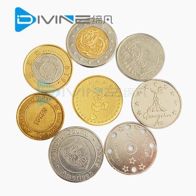 China China Arcade Game Custom Brand, Metal Game Coins For Vending Machine, Coin Operated Brand for sale