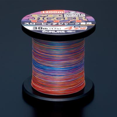 China Float Marker Wholesale Sunline 1200M Multicolor 4 Strand 100% PE Braided Fishing Lines for sale