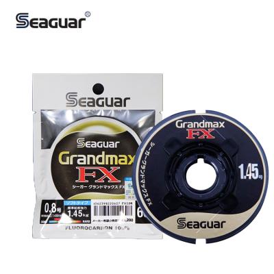 China Seaguar Grandmax FX Carbon Float Marker Flexible Line Strong Flourocarbon Transparent Strong Fishing Lines for sale