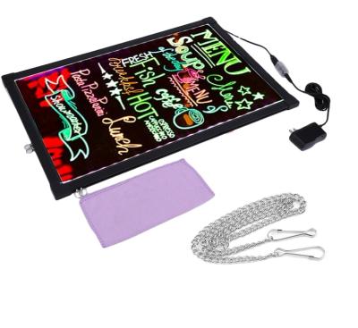 China Crytal Frame Mirror Flash Sensor Led Drawing Board for sale