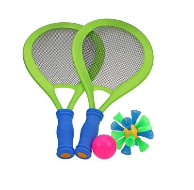 China Other outdoor game play toy junior sports elastic mesh badminton plastic mini tennis racket for kids for sale