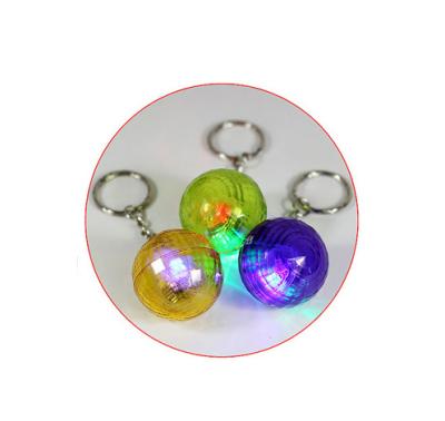 China Other Multiple LED Flash Lights Color Flash Ball Key Chain Wholesale Can Also Be Customized for sale