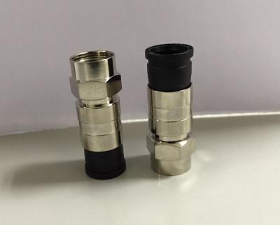 China audio & Visual F CONNECTOR CONNECTOR / COMPRESSION CONNECTOR for sale