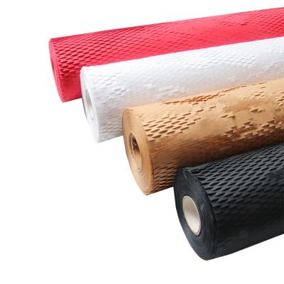 China Honeycomb packaging wrap kraft paper honeycomb paper wrap cushioning eco friendly bubble cushion wrap for sale