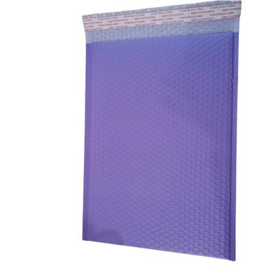 China Hot Sale Custom Bubble Mailers 9x12 Poly Bubble Mailer Envelope Packaging Bags Custom Blue Purple Bubble Mailers With Logo for sale