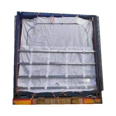 China Custom waterproof pe cargo container liner 20ft 40ft dry container liner bags packaging container liner bag for sale