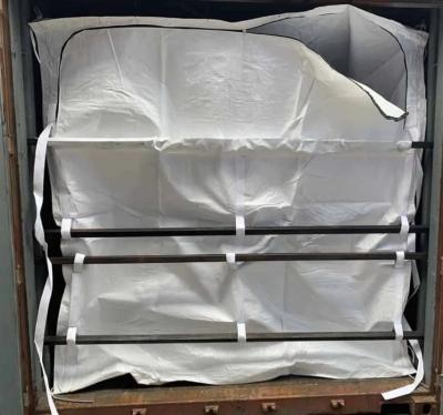 China Custom PE Film Dry Bulk Container Liner Bag for Fertilisers Seeds Powders bulk liner bag in 20ft container for sale