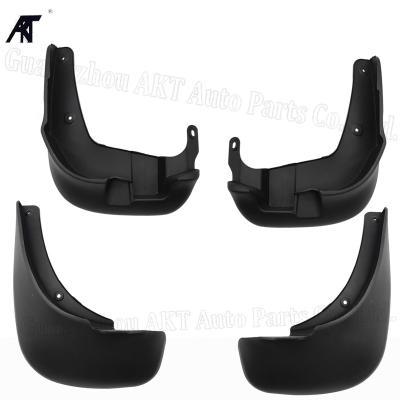 China 4Pcs/SET Plastic Front And Rear Mud Flaps Splash Guards Mud Flaps For Hyundai Santa Fe 2.7 V6 2006 2007 2008 2009 SANTA FE for sale