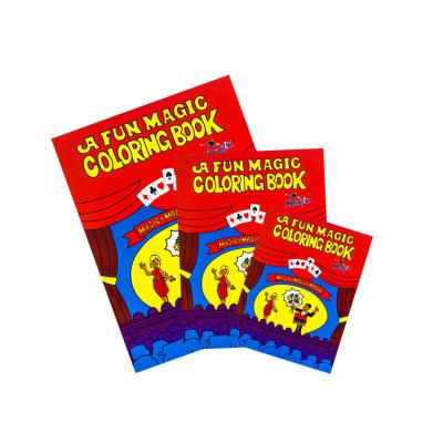 China Easy To Do Magic Tricks Red Magic Books Medium Size Comedy Coloring Book Close-up Street for sale