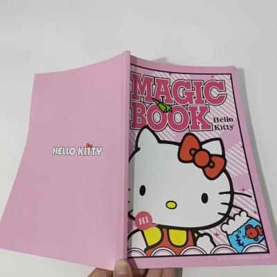 China Easy To Do Customize Hello Kitty Toys coloring book, Wholesale Children's Day Gift Birthday Gift,easy to learn magic prop for sale