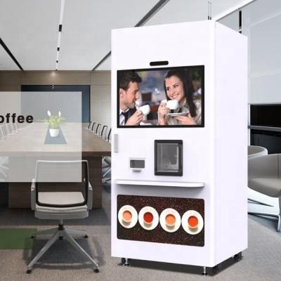 China With Commercial Hot And Cold 16 Ice Maker (3kg) Coffee Vending Machine for sale